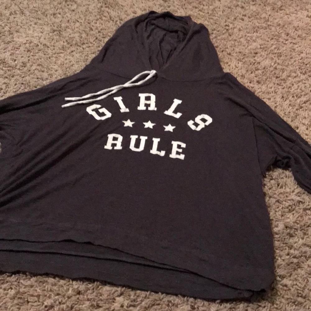 Girls Rule hoodie shirt